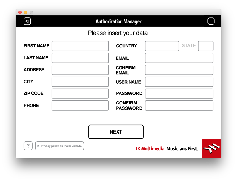 Ik Multimedia Authorization Manager With Amplitube 4 For Mac